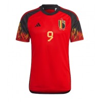Camiseta Bélgica Romelu Lukaku #9 Primera Equipación Mundial 2022 manga corta